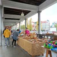 Ljubljana's center market is free to explore 