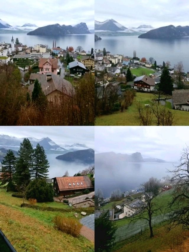 🇨🇭 Scenic Ride from Mount Rigi to Vitznau