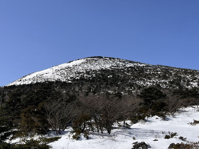 漢拏山登頂