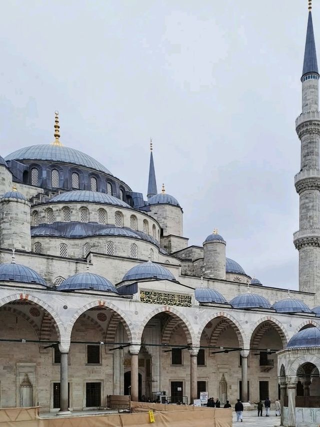 The Majestic Blue Mosque in Istanbul