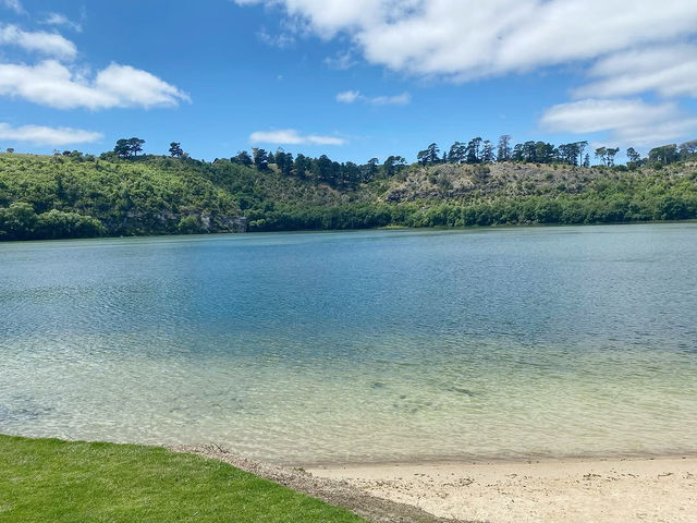 Discovering the Volcanic Beauty of Blue Lake