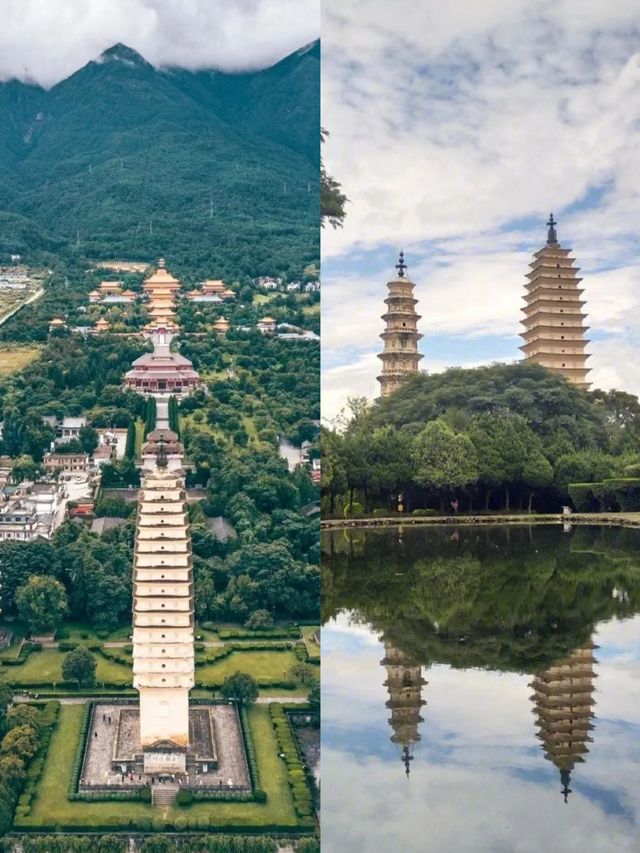 被譽為最美寺廟人間淨土崇聖寺三塔