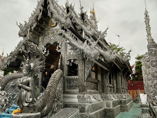 Solo Exploration of Wat Sri Suphan: The Silver Temple