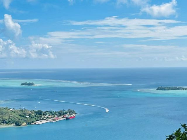 大溪地 - 波拉波拉，不愧是海島天花板。