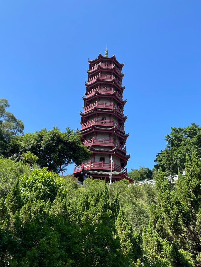 The Nanling Tower of Nansha Tianhou Palace@Guangzhou