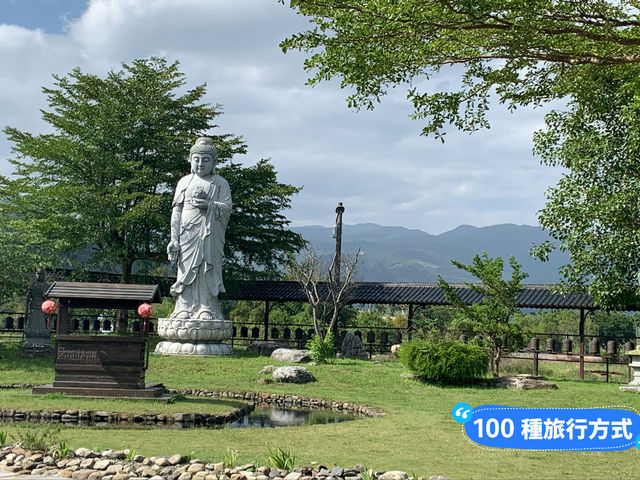 宜蘭北后寺-參拜5尺泥塑大佛