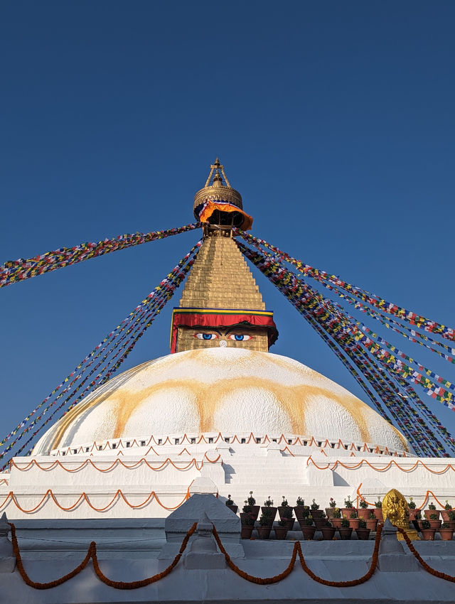 加德滿都的Boudhanath Stupa