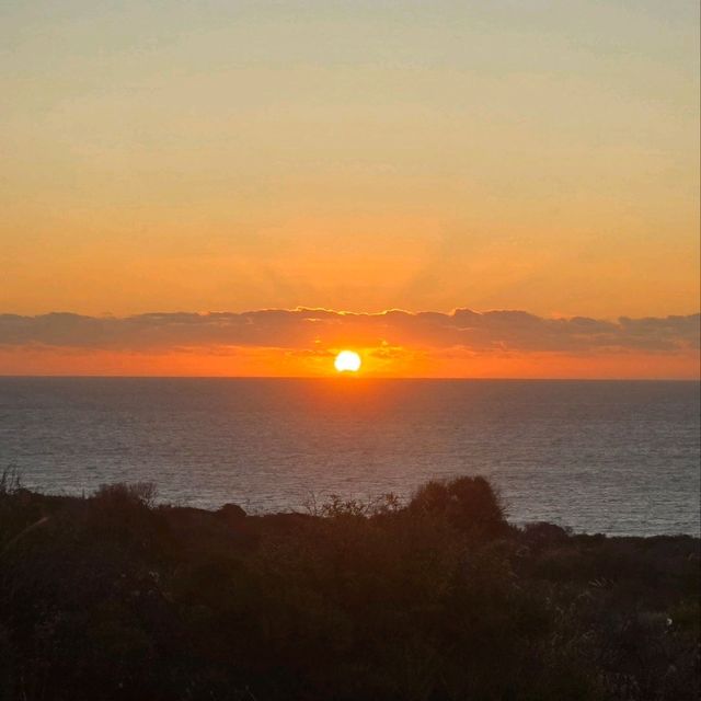 Sunset at Kalbarri Natural Bridge