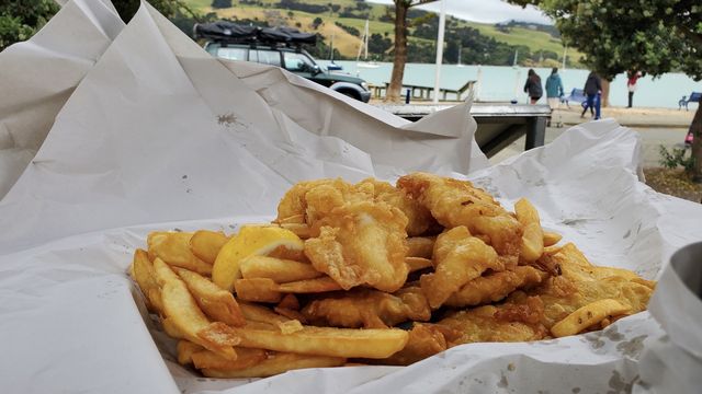 New Zealand's French town - Akaroa.