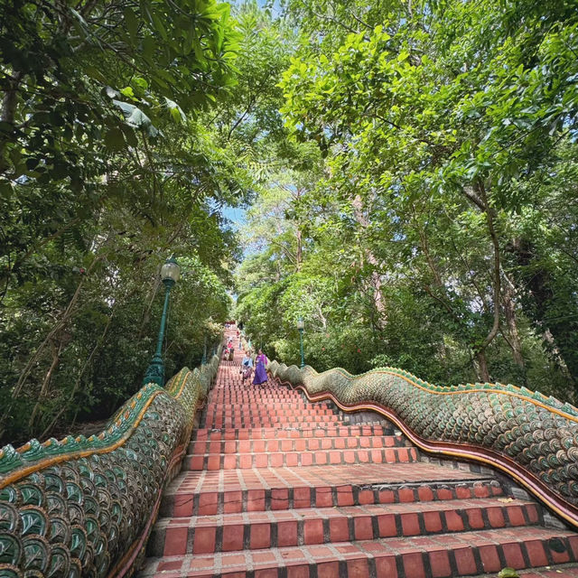 Ascending to Serenity: A Day at Wat Phra That Doi Suthep