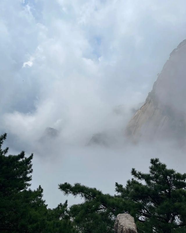 中國十大風景名勝唯一的山岳風光     黃山