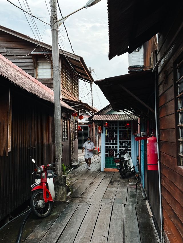 Chew Jetty - the most unusual area in Penang