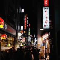 A Night Walk in Myeongdong