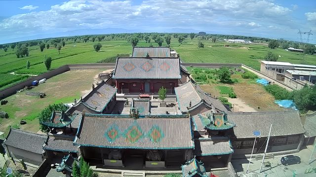 山西.平遥縣.南政隆福寺。