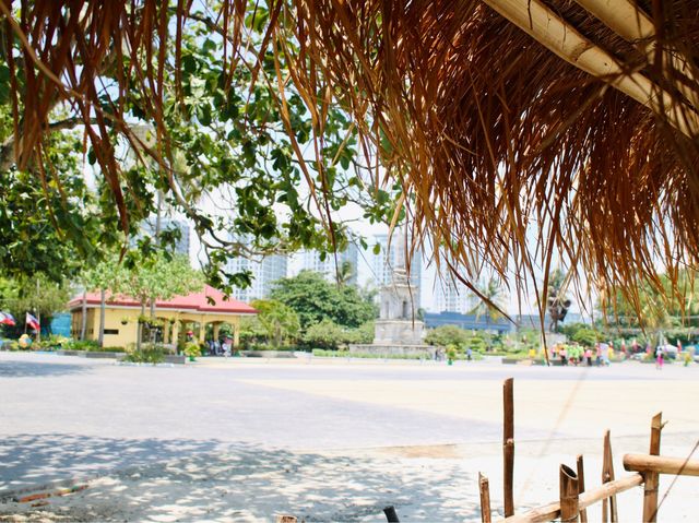 One bright day at Mactan Shrine