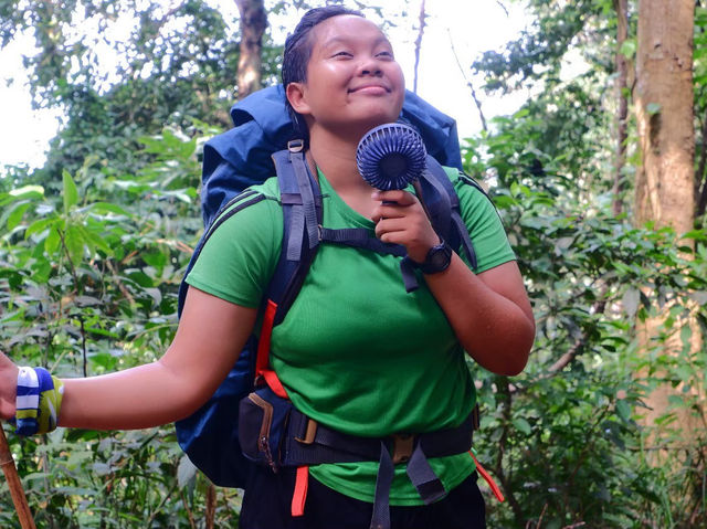 เดินป่าหน้าร้อนในไทย ใครบอกยาก🏔️🍃