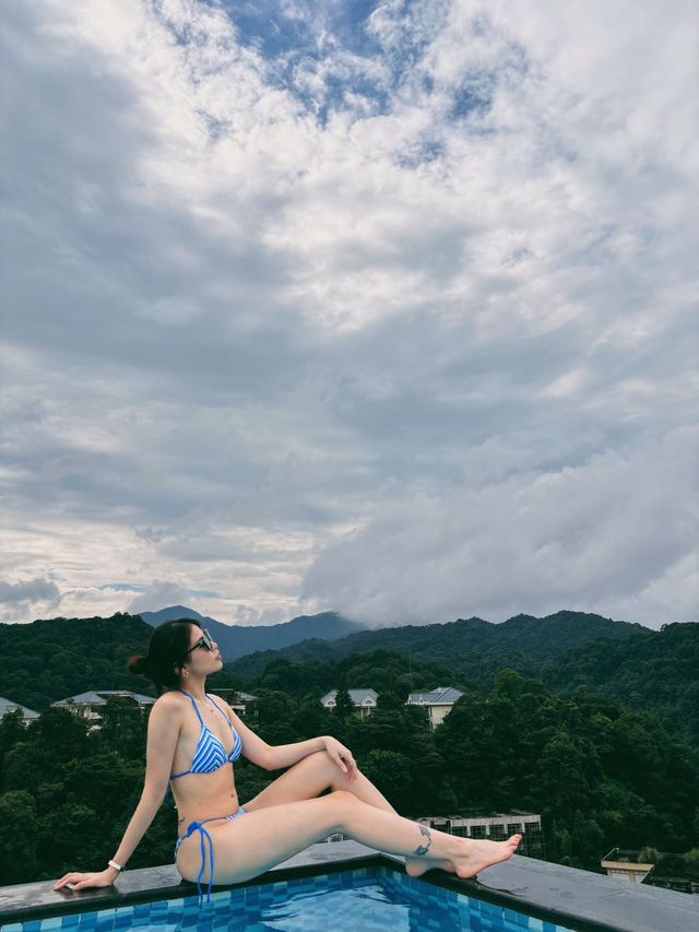 廣東｜住山裡泡水裡高海拔的雲頂太治癒