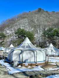 ❄️겨울 감성 글램핑을 하기에 좋은 🏕️ 평창 겨울여행지 ❄️