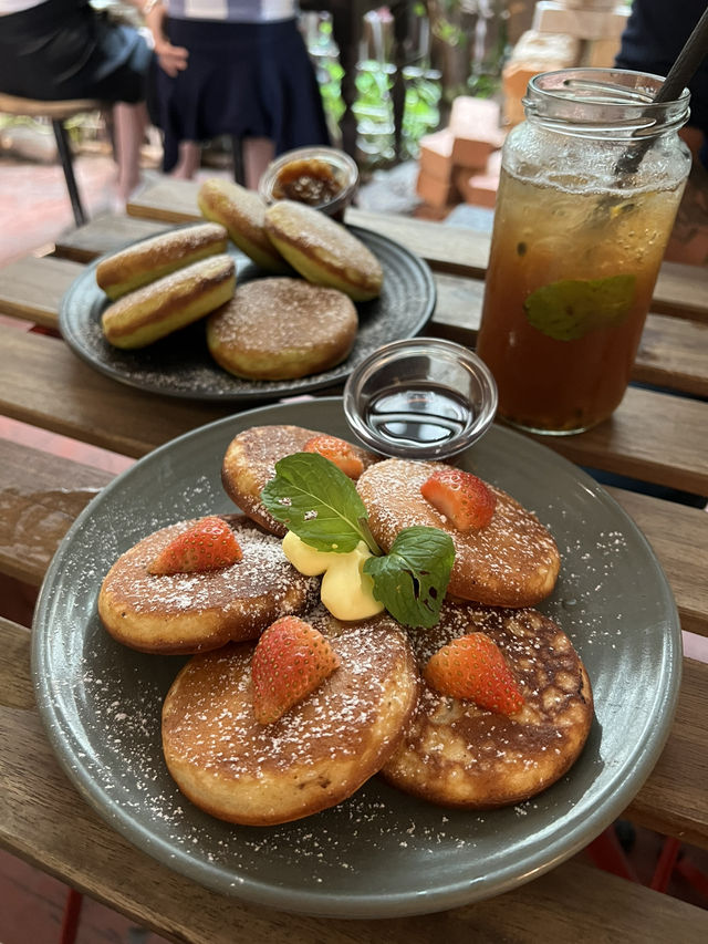 Tasty food and beautiful interior