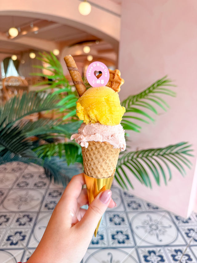 墾丁の映えスポット発見！可愛すぎるアイス屋さん『小嶼事』🍦