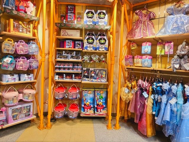 A Disney Christmas Gift shop at Minato Mirai