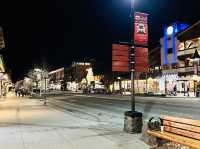 Banff Downtown at Night