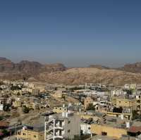 A view of Little Petra from my hostel!