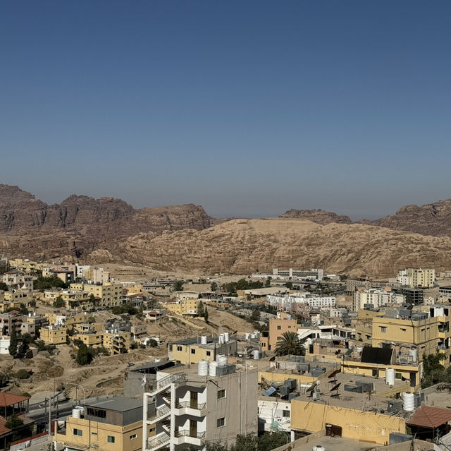 A view of Little Petra from my hostel!