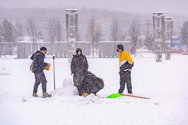 漠河北極星廣場：中國最北城市地標建築，到了雪季美如畫！