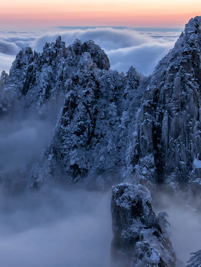 黃山雲海，人間仙境•