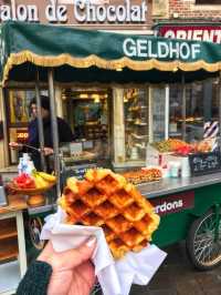 🇧🇪🧇Belgian Waffle is a must in Belgium🇧🇪❤️