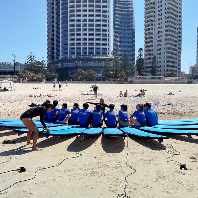 Surf day at the beach!