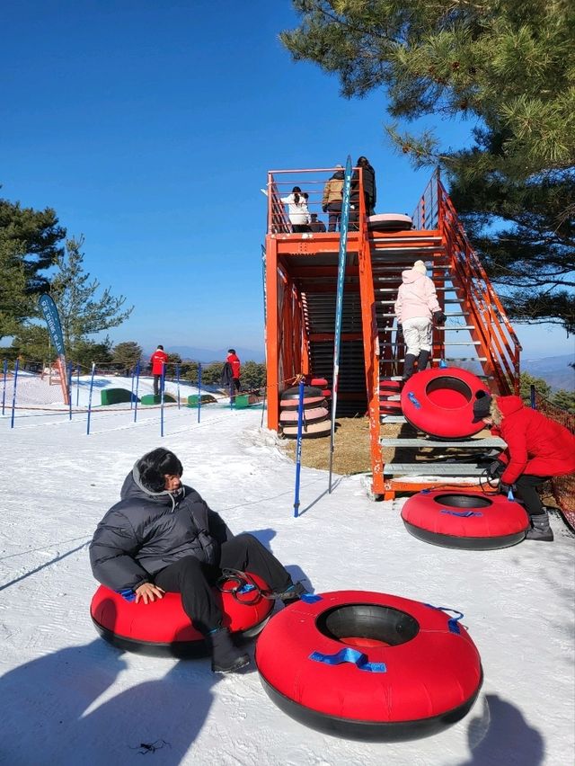 어른들도 신나는 도파민 터지는 눈썰매장