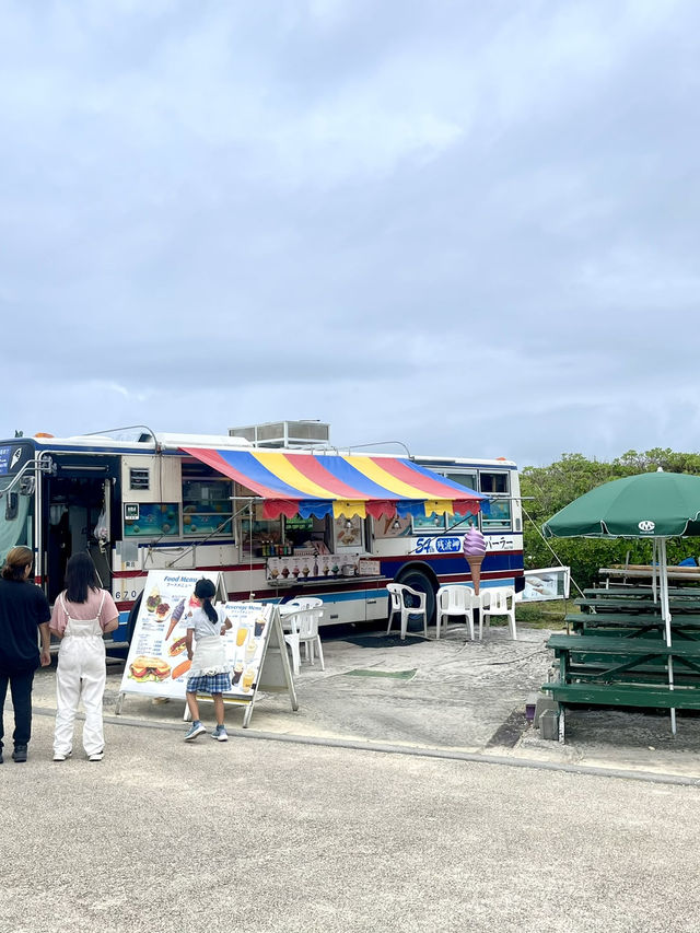 殘波岬公園-壯觀的斷崖，延綿不斷的海岸線