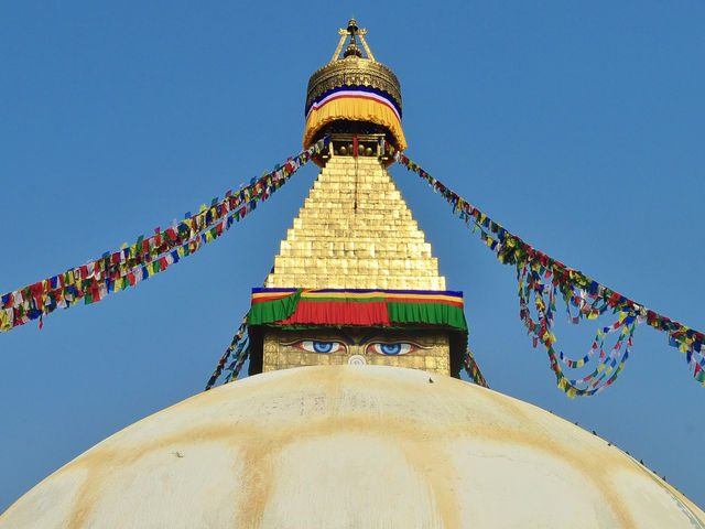 The Boudhanath’s wisdom eyes 🇳🇵🙏