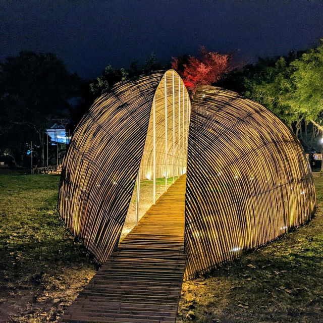 台南鹽水小鎮響譽國際的展覽活動：月津港燈節