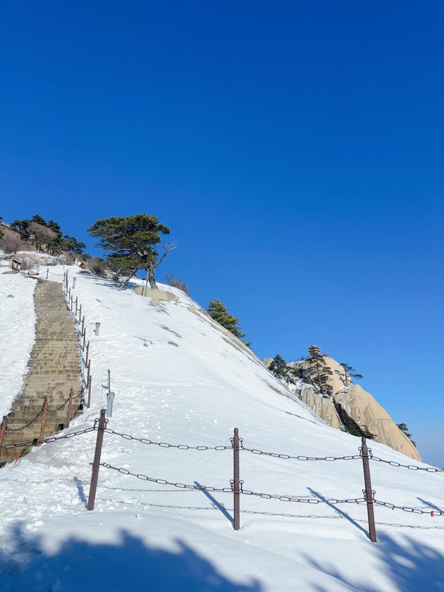 西嶽華山｜雪+險，不在山林之間，就在華山之巅。