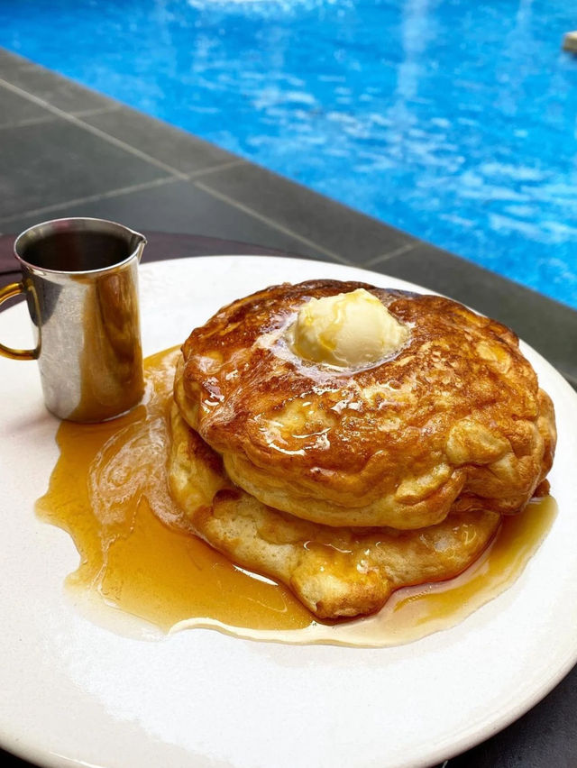 【福岡カフェ】焼きたてのふわふわパンケーキを楽しめる