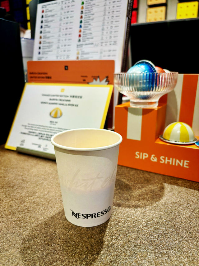 【中環】Nespresso專門店：期間限定Movenpick雪糕Affogato，Pantone夏日系列