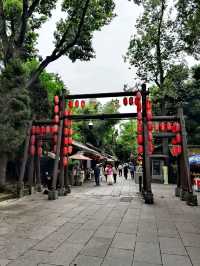 Beautiful Ancient Street in Chengdu 