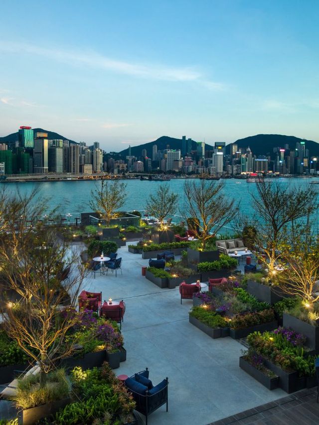 🌟 Luxe Harbor Views & Epic Eats at Kerry Hotel, HK 🍴🏨