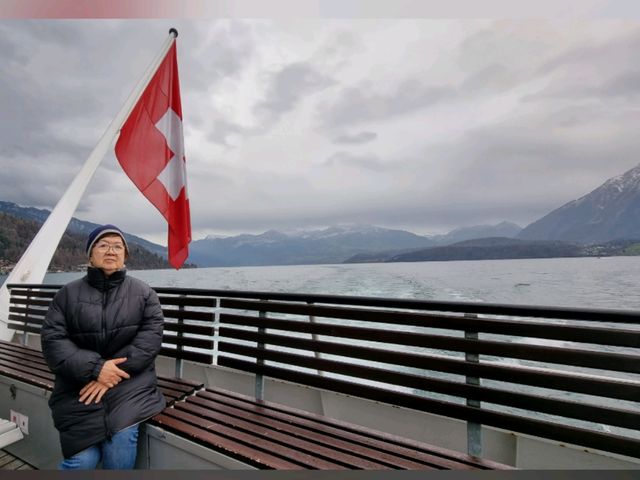 A leisure afternoon cruise on Lake Thun 🚢