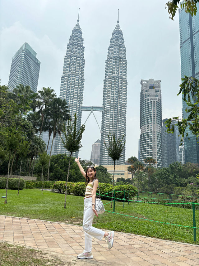 KLCC park จุดเช็คอินกัวลาลัมเปอร์