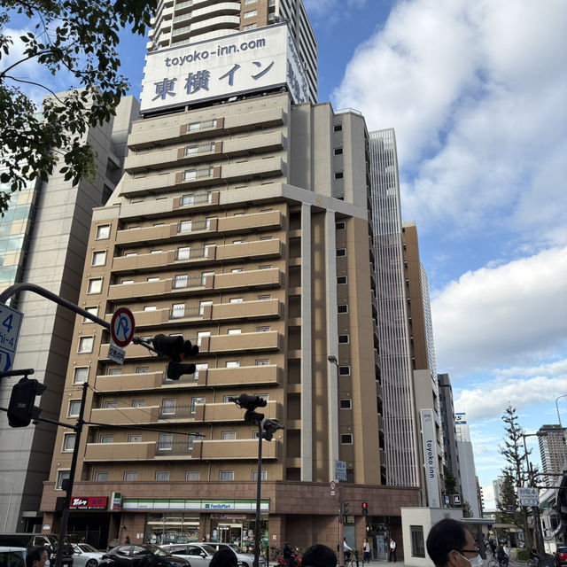 大阪東橫inn 谷四交叉點～地鐵出口電梯🛗直達飯店