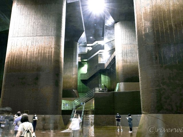 【埼玉県】洪水の守護神で絶景地下神殿！「首都圏外郭放水路」