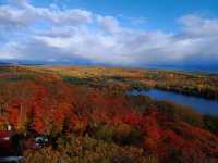 2019年10月16日來阿岡昆國家森林公園，看萬山紅遍，層林盡染，不虛此行