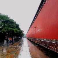 Capturing the Forbidden City in the Rain