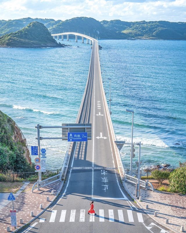 死前必去世界絕景｜日本角島大橋🌁