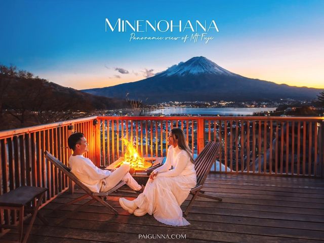 Minenohana Glamping ที่พักวิวฟูจิ🇯🇵