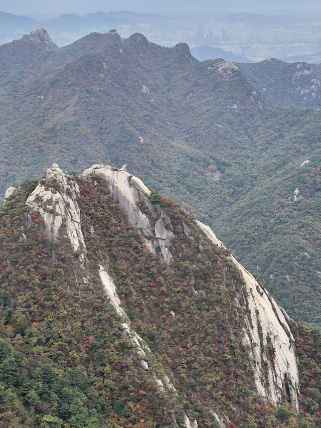 Bukhasan mountain hike - highest peak around Seoul!